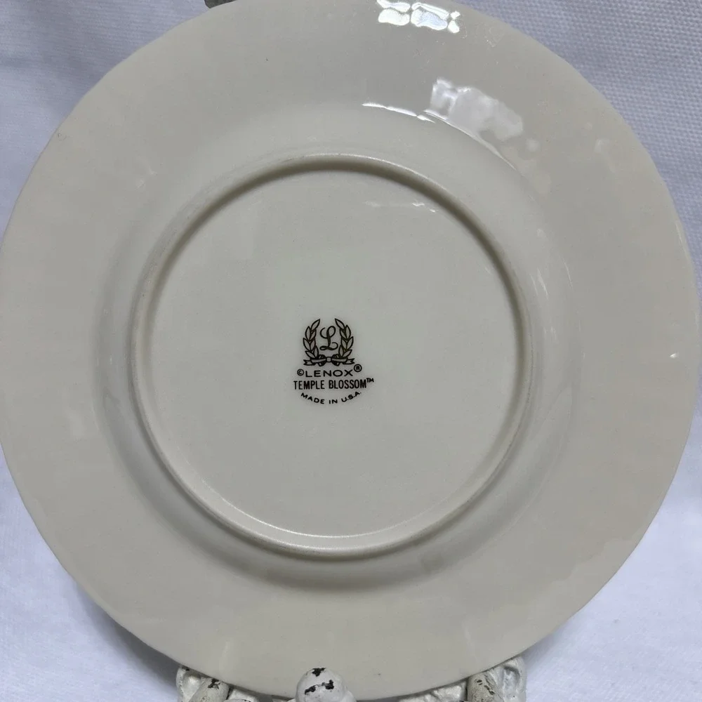 Lenox Temple Blossom Bread & Butter Dessert Plate